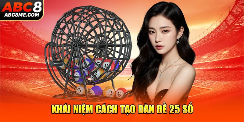 Khái niệm cách tạo dàn đề 25 số