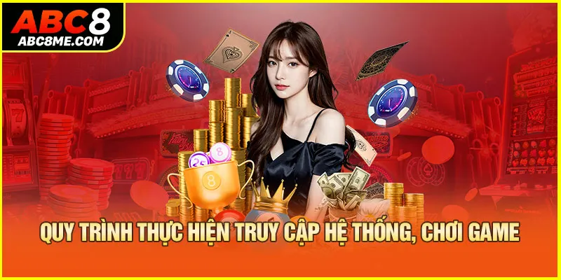 Quy trình thực hiện truy cập hệ thống, chơi game